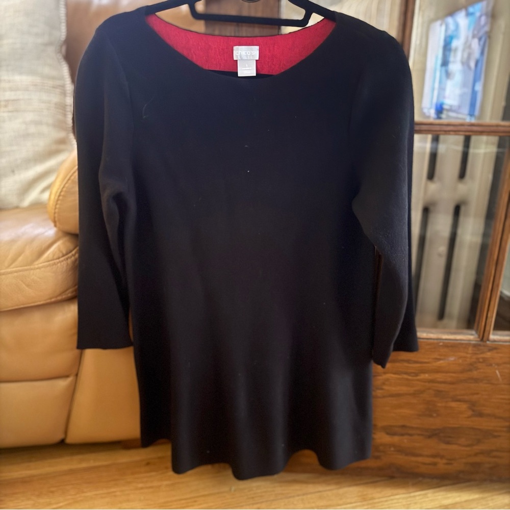 Wool Chicos Sweater Tunic - Picture 3 of 5